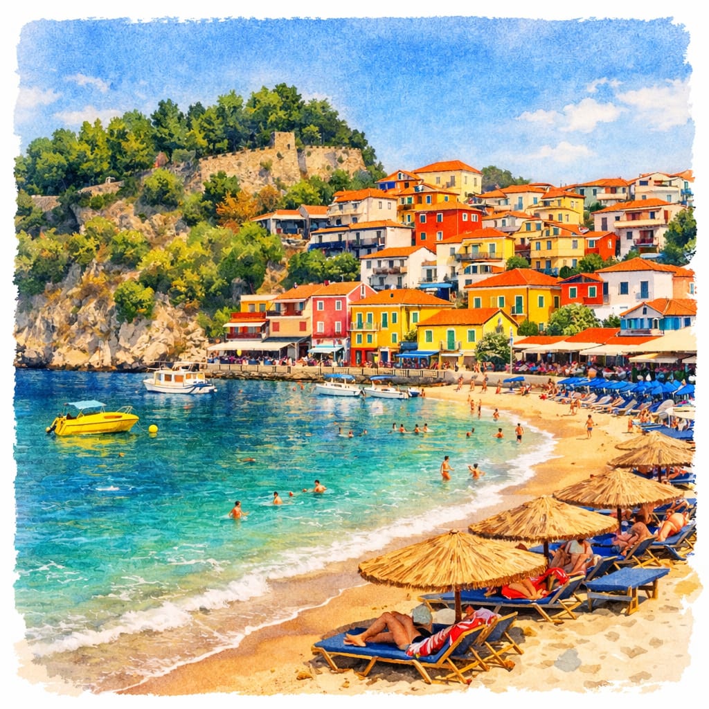 Grčka-Parga-Vila Tousis- za dvoje